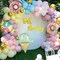 Pastel Balloons, Multicolor Macaron Balloons Latex Party Balloons, Baby Pink Blue Balloons Purple Yellow and Teal Balloons Rainbow Confetti Balloons for Kids Pastel Birthday Easter Party Baby Shower